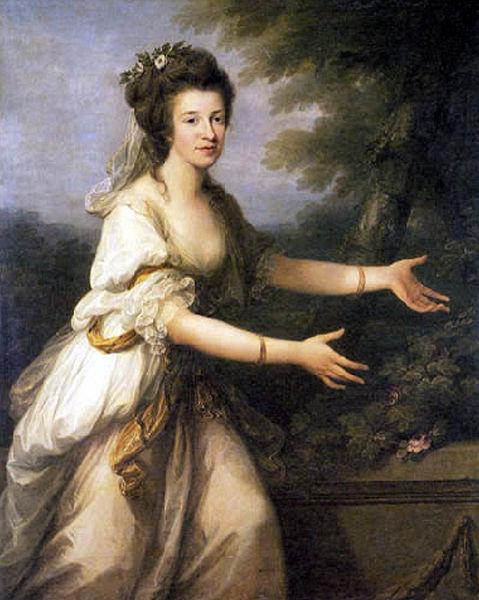 unknow artist Friederike Juliane von Reventlow (1762-1816), Mazenin Germany oil painting art